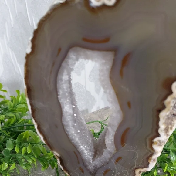 Natural Agate Geode Bookends - Picture 5 of 16